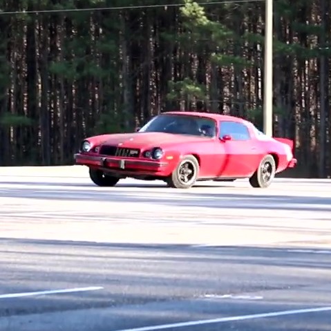 Cherry Morgan & Dakota Charms Ripping It Up in the Camaro, 2 of 3